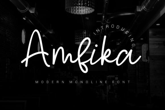 Amfika: The Font That Makes Your Products Feel Handmade