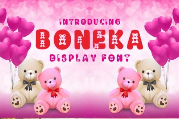 Boneka: A Decorative Font for Playful Editorial Design
