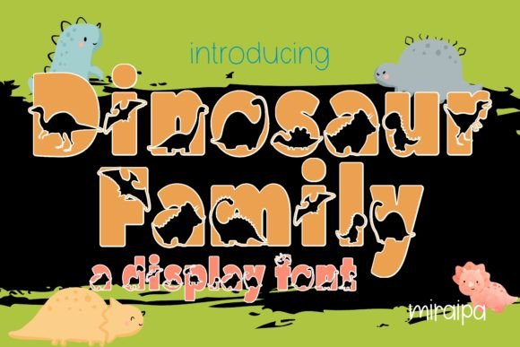 Bringing Playful Character to Editorial Design with Dinosaur Family