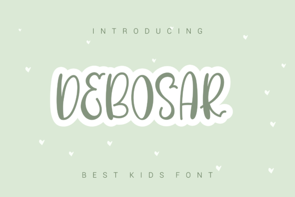 Debosar: A Handwritten Font for Distinct Digital Branding