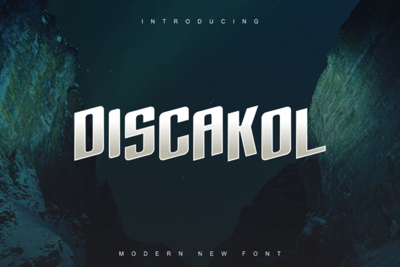 Discakol: A Font Built for Editorial Moods