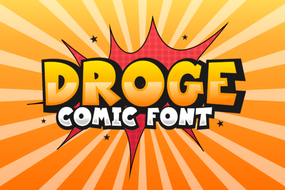 Droge Font: A Playful Typeface for Campaigns That Need Character