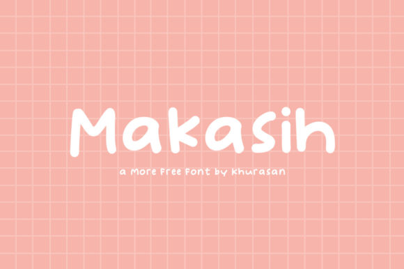 Elevate Your Visual Marketing with the Makasih Display Font