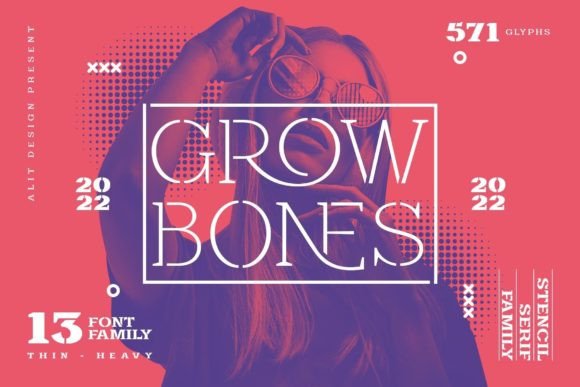 Exploring Grow Bones: A Serif Font for Editorial Rhythm
