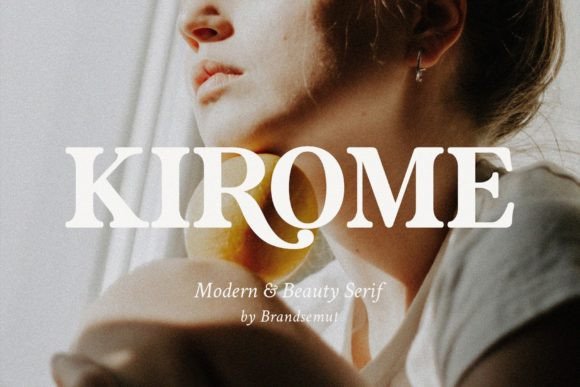 Kirome: A Serif Font for Editorial Authority and Style