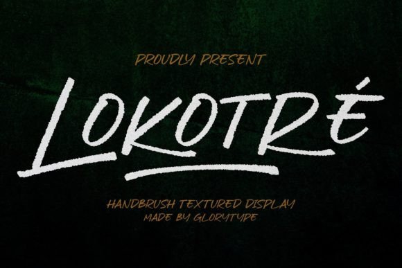 Lokotre: A Display Font That Makes Campaigns Feel Handmade