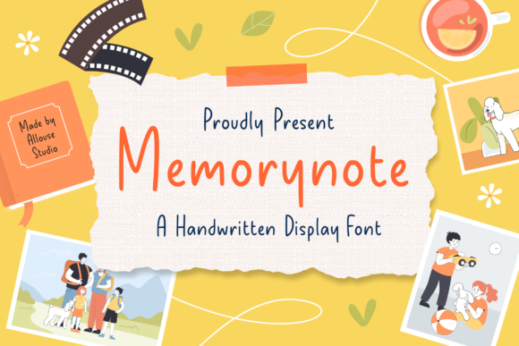 Memorynote Font: The Elegant Choice for Your Next Campaign