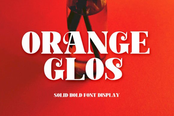 Orange Glos: A Serif Font for Editorial Storytelling