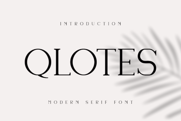 Qlotes: A Serif That Talks Like a Person