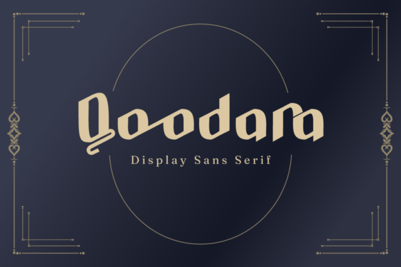 Qoodara: The Modern Sans Serif Font for Your Craft Business