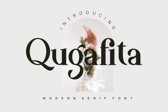 Qugafita: A Bold Serif Font for Crafters and Product Creators