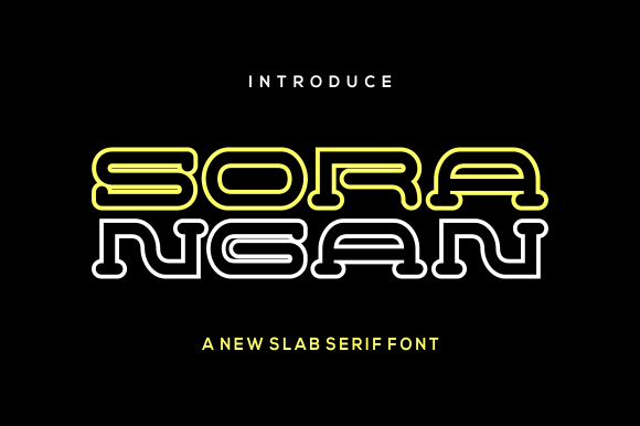 Sorangan: The Slab Serif Font That Makes Your Handmade Products Pop