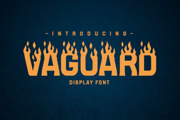 Vaguard: The Decorative Font That Brings Your Products to Life
