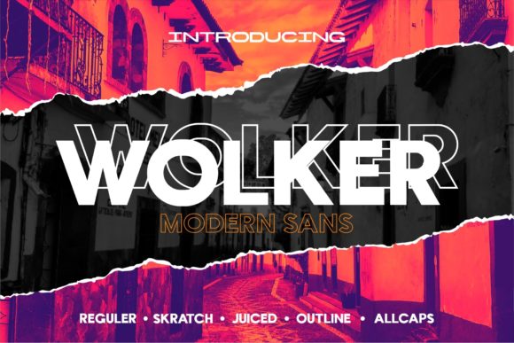 Wolker: The Bold Display Font for Campaigns That Need to Stand Out